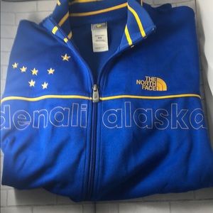 Blue North Face Jacket